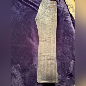 ‘A’ pkt bootcut jeans